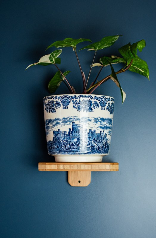 Bamboo Plant Shelf